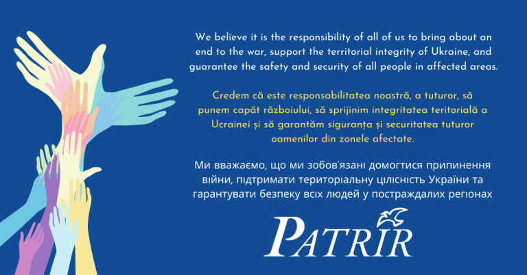 We believe it is the responsibility of all of us to bring about an end to the war, support the territorial integrity of Ukraine, and guarantee the safety and security of all people in affected areas. (1)